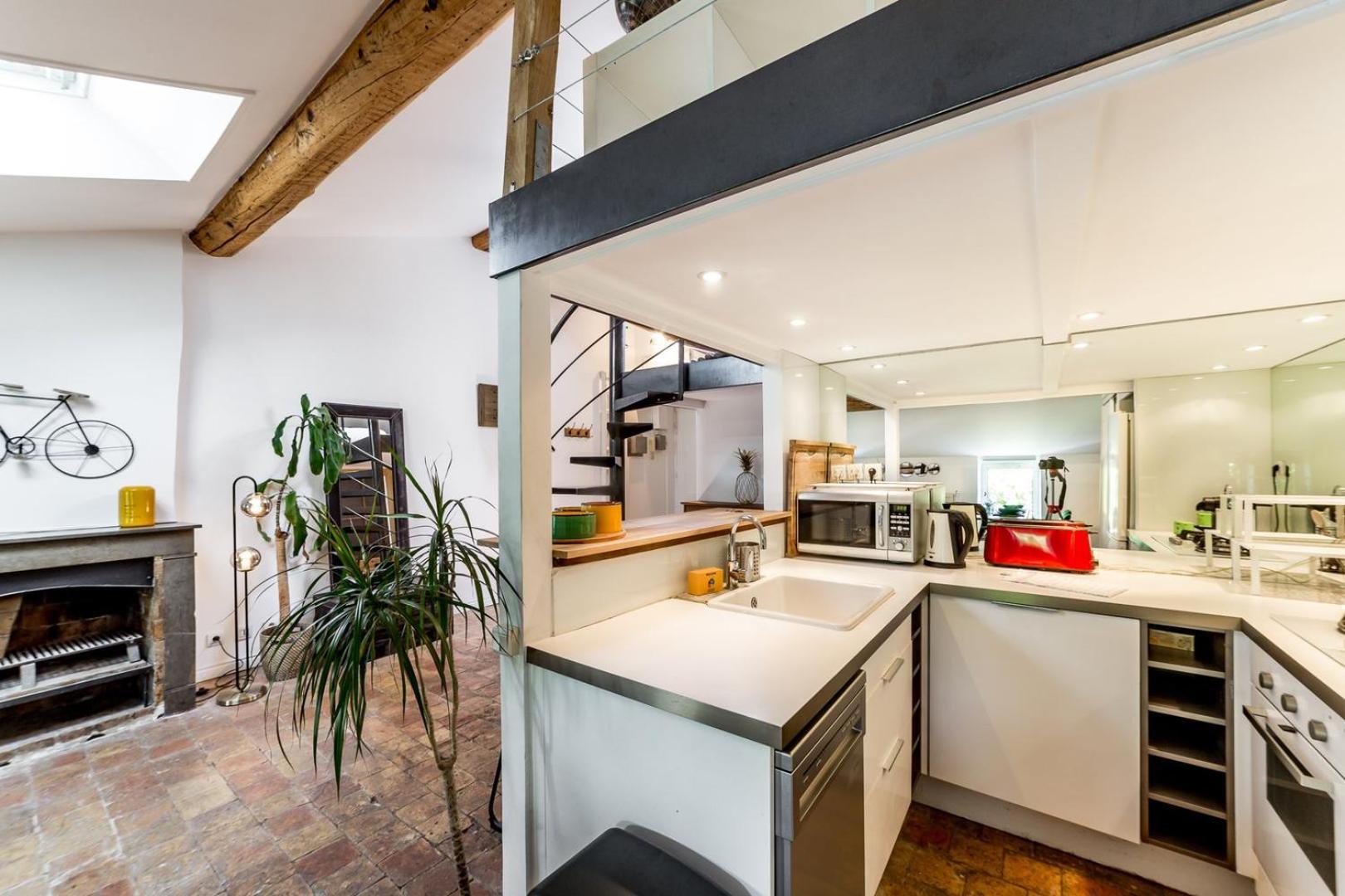 Апартаменты Le Loft Des Artistes De La Croix-Rousse Ail Лион Экстерьер фото
